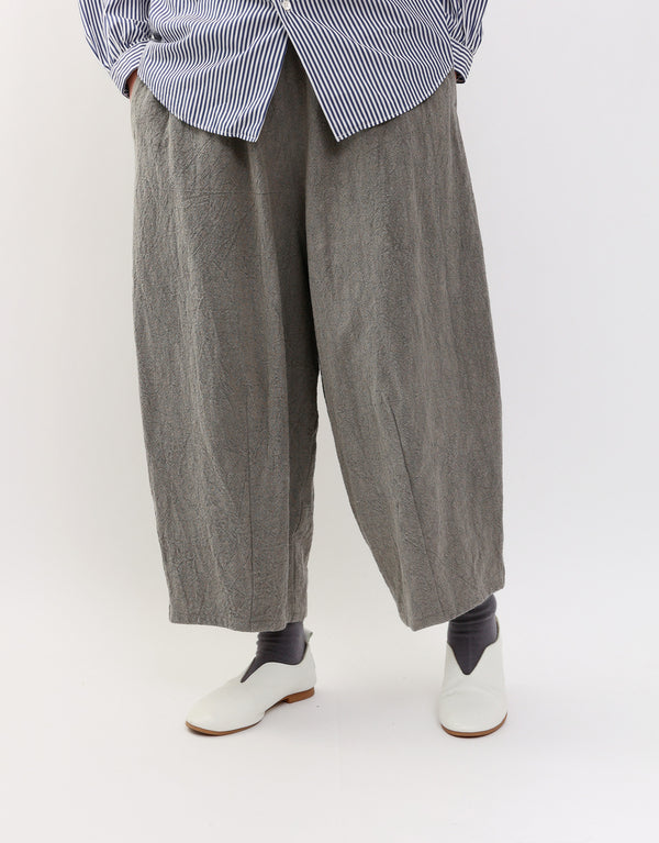 Dyed balloon pants
